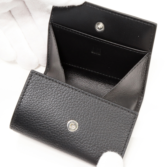 Other Dunhill Coin Case Aborities Calf Black Leather Coin Case 19F2980AV001R - Picture 3 of 5